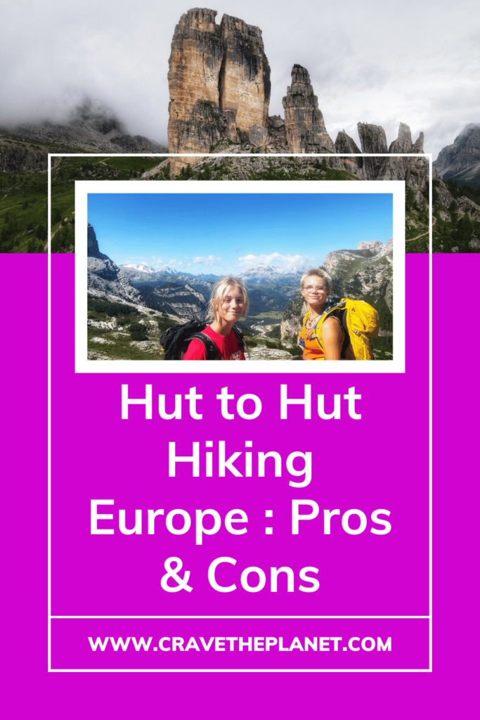 hut to hut hiking europe