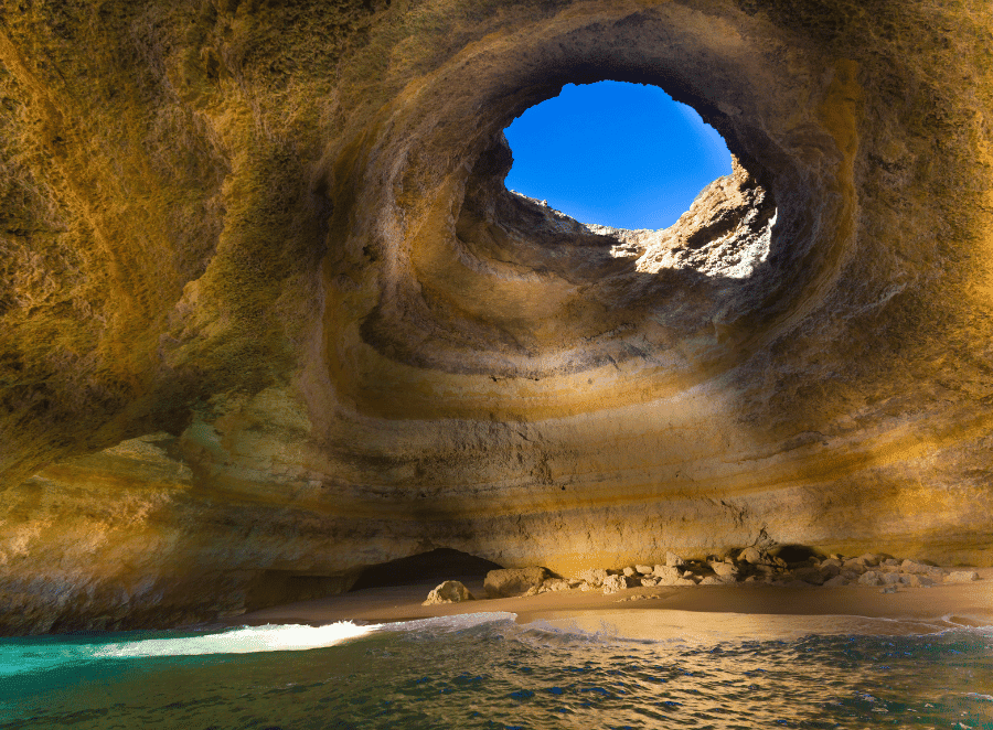 famous landmarks in portugal benagil cave