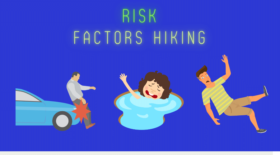 risk factors for hiking