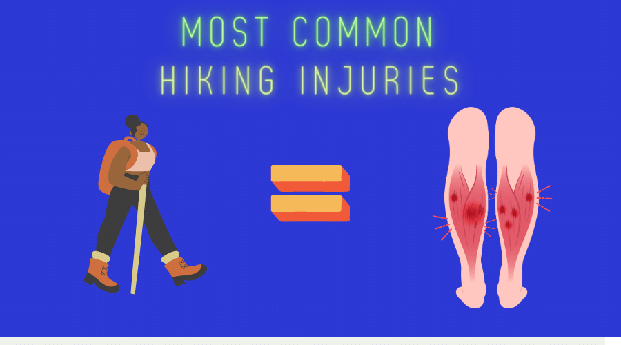 common injuries with hiking