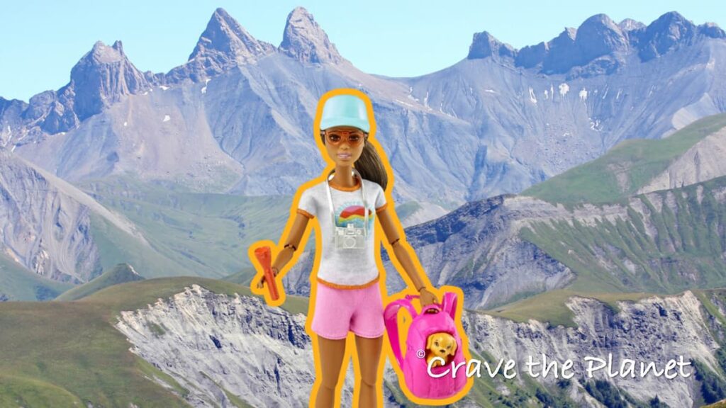barbie hiking haute route