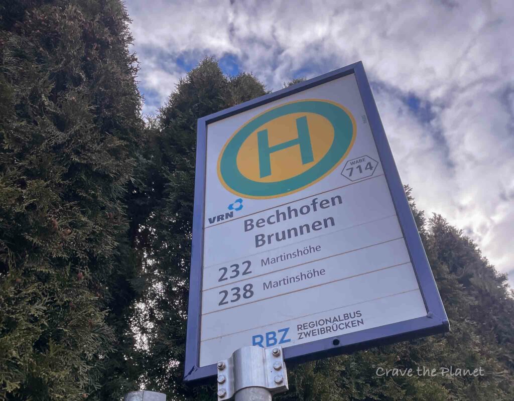 bechhofen germany hike bus