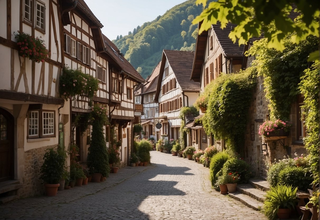 The picturesque town of Bad Urach beckons with its charming old buildings, cobblestone streets, and lush green surroundings, making it worth a visit